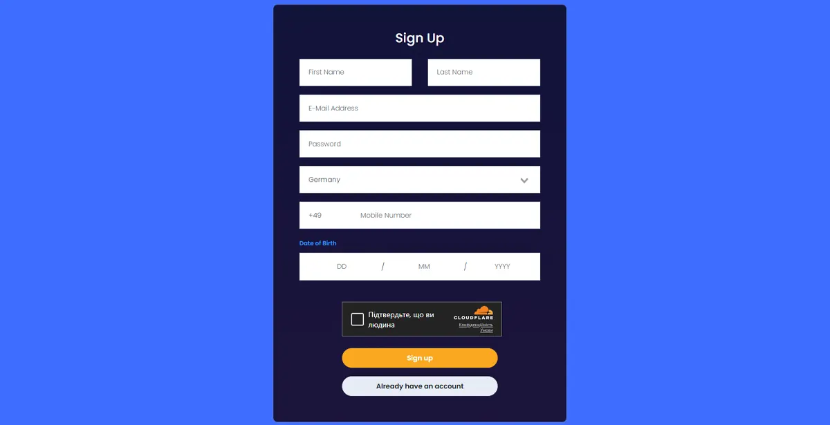 Dream Casino Login & Register